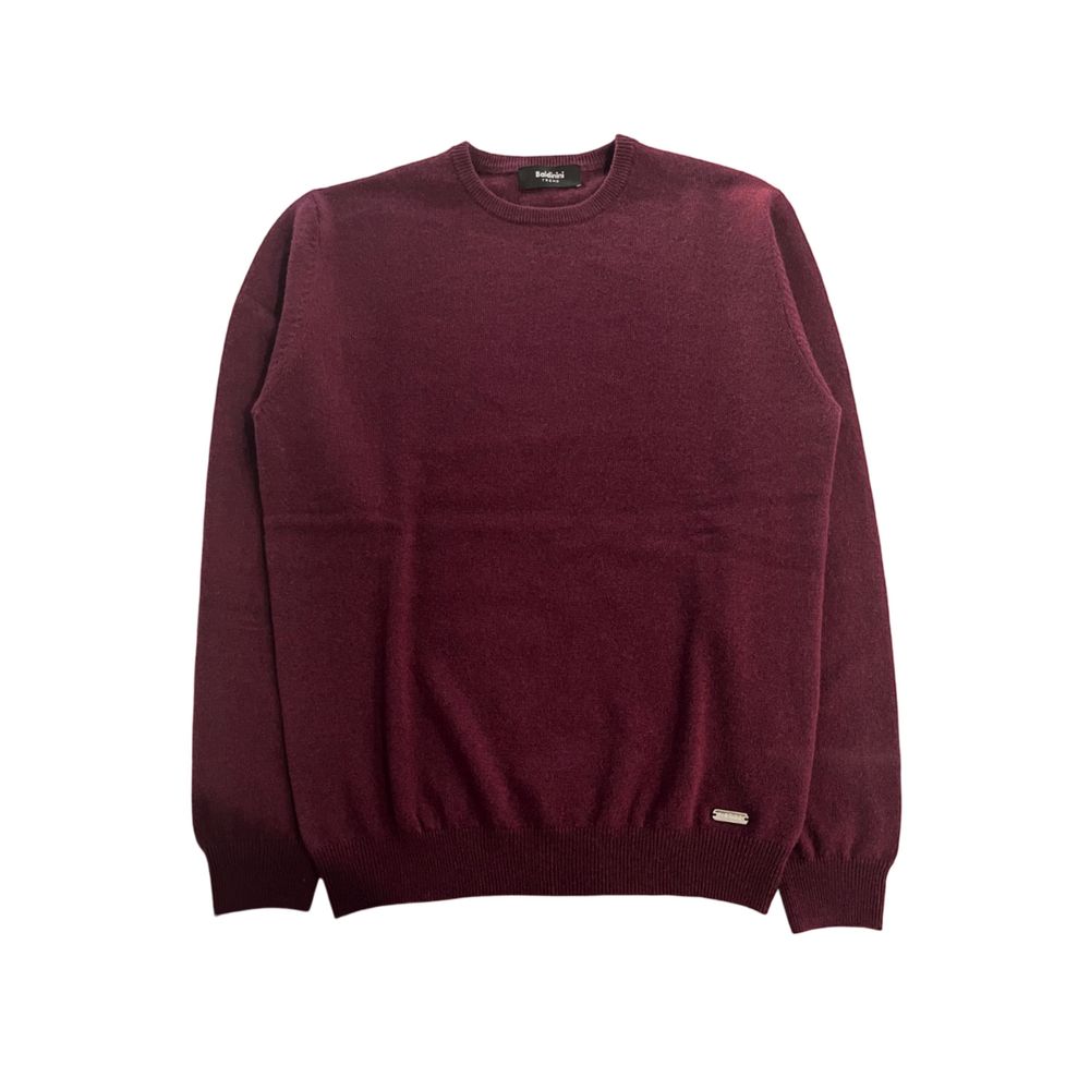 Red Cashmere Men Sweater