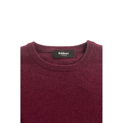 Red Cashmere Men Sweater