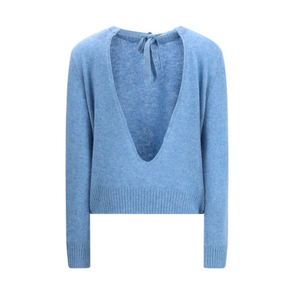 Light Blue Cashmere Sweatshirt