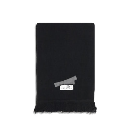 Black Wool Scarf