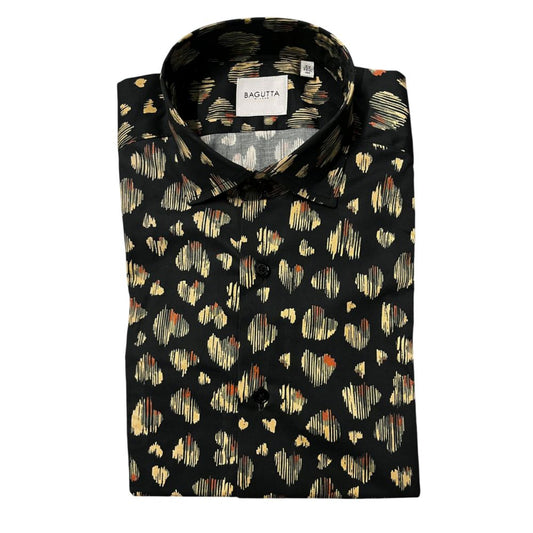 Multicolor Cotton Men Shirt