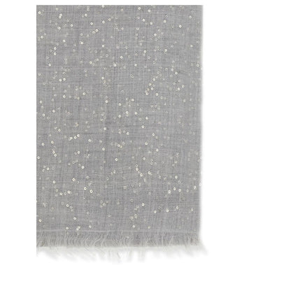 Gray Cashmere Scarf