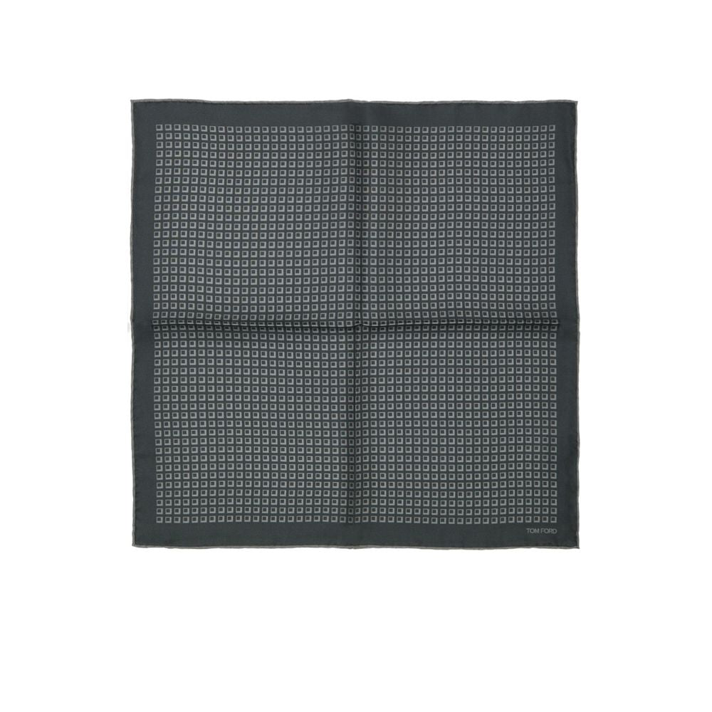 Green Silk Pocket Square