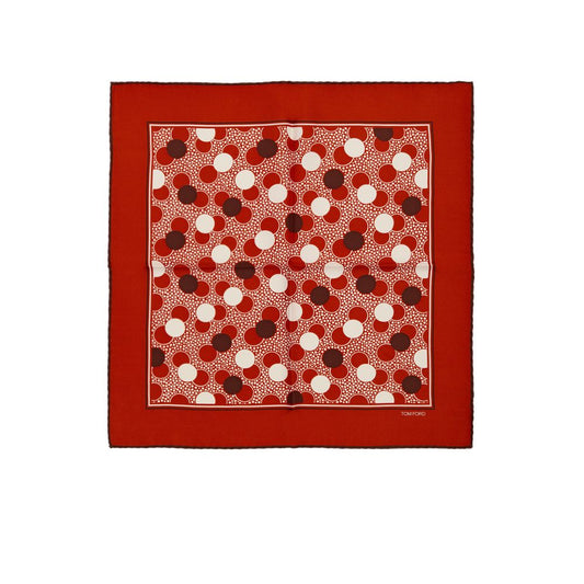 Red Silk Pocket Square