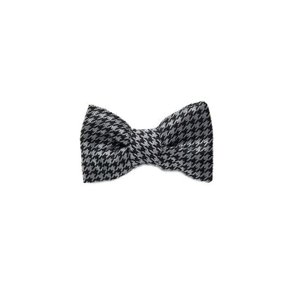 Gray Silk Bowtie
