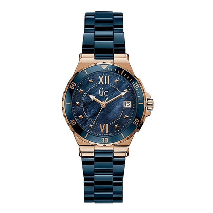Blue Stainless Steel Dress Watch