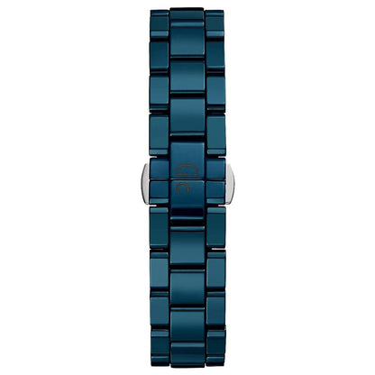 Blue Stainless Steel Dress Watch