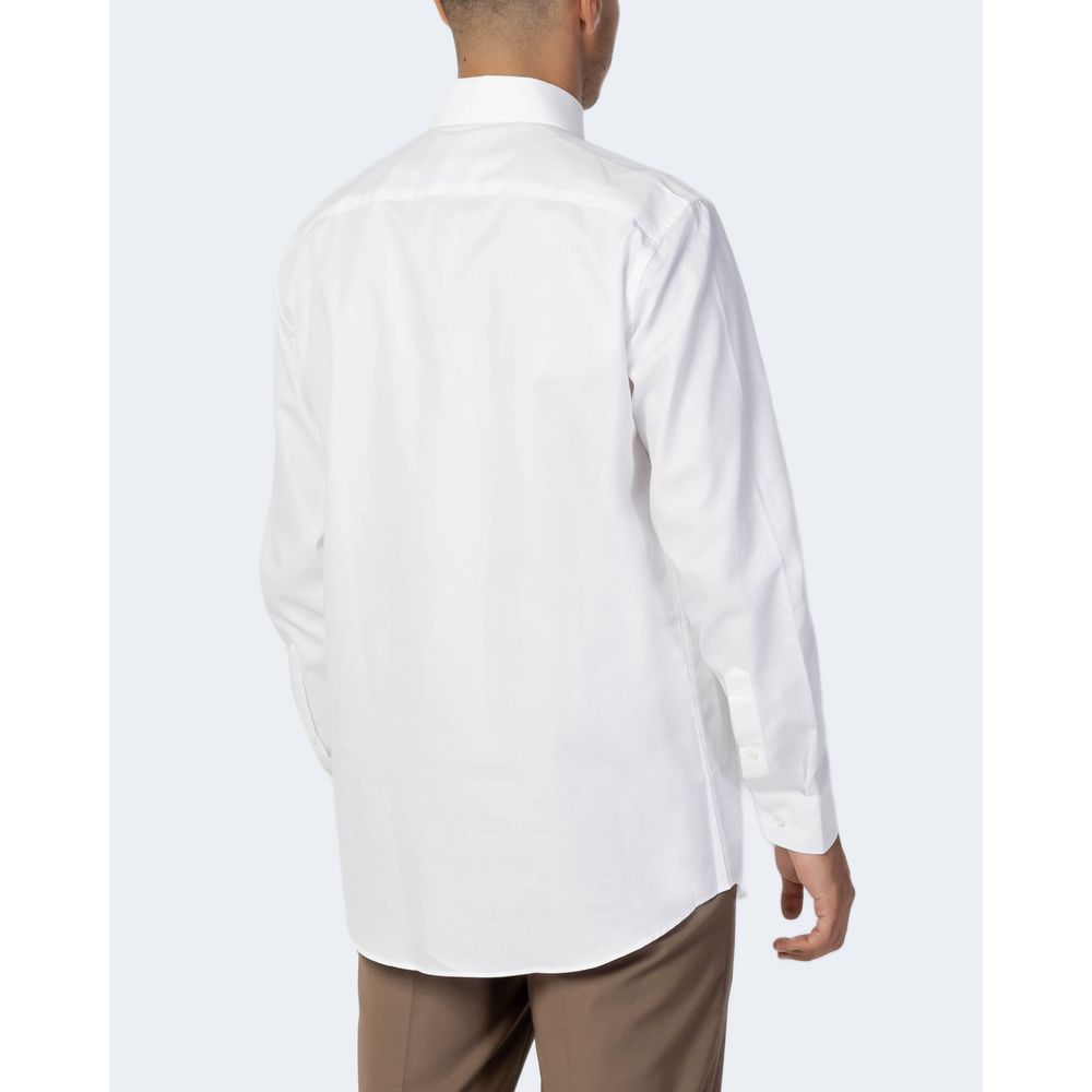 White Cotton Dress Shirt