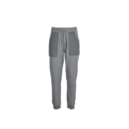 Gray Cotton Joggers (Workout Pants)