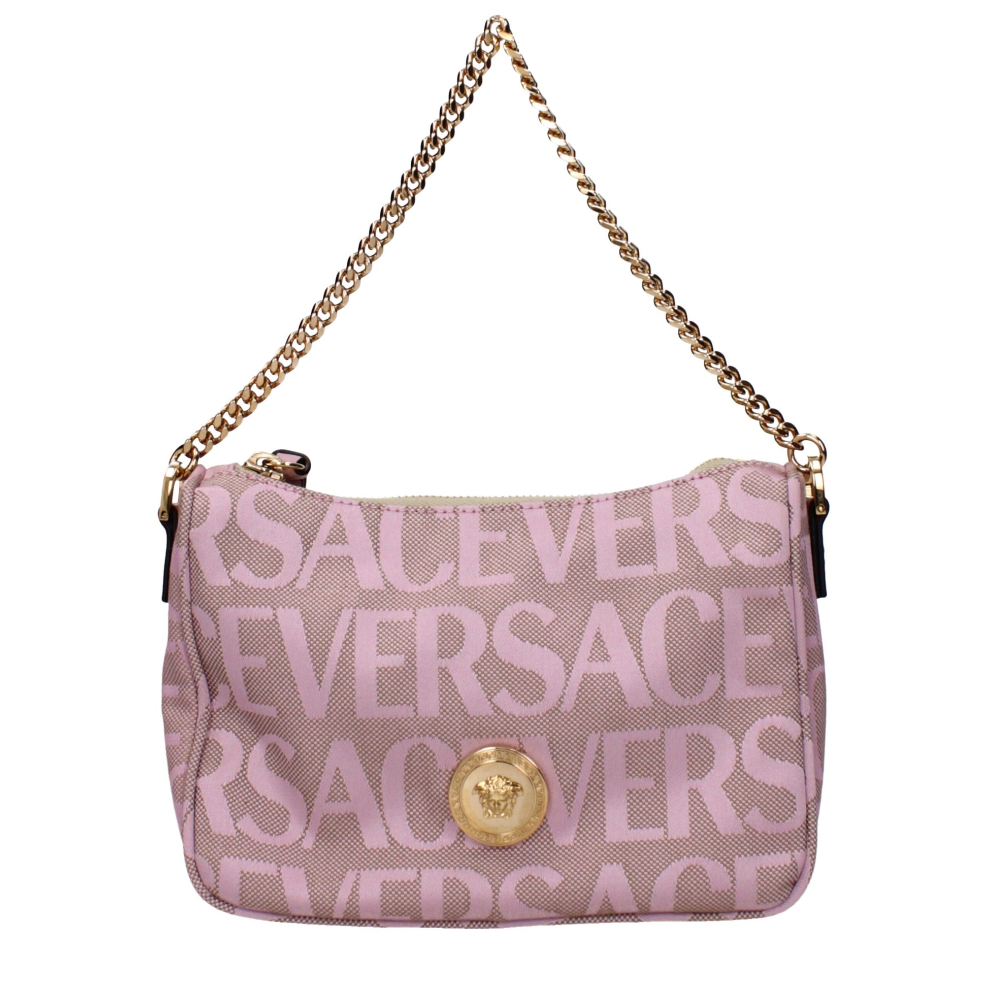 Pink Fabric Handbag