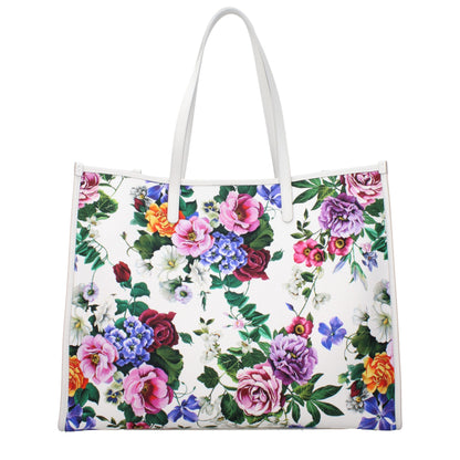 White Fabric Shoulder Bag