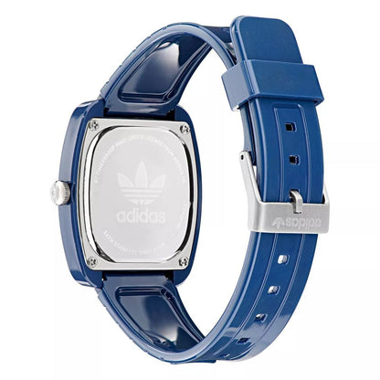 Blue Synthetic Sport Watch