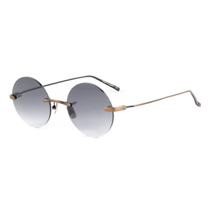 Brown Titanium Sunglasses