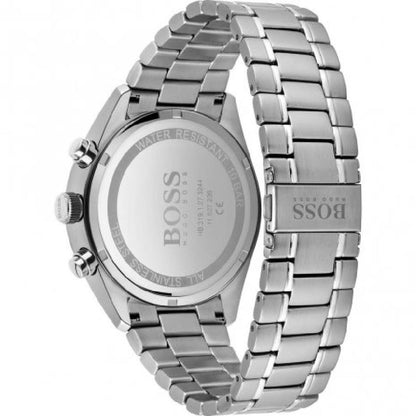 Gray Stainless Steel Dress Watch