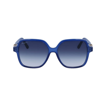 Blue Injected Sunglasses