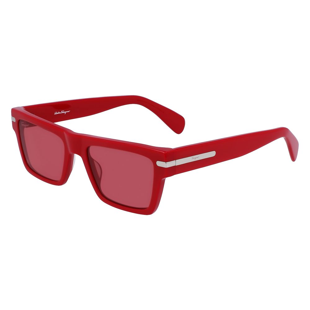 Red Acetate Sunglasses