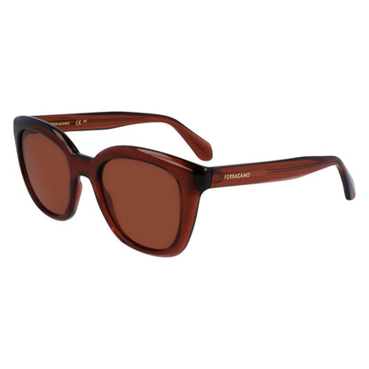 Brown Injected Sunglasses