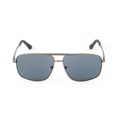 Gray Metal Sunglasses