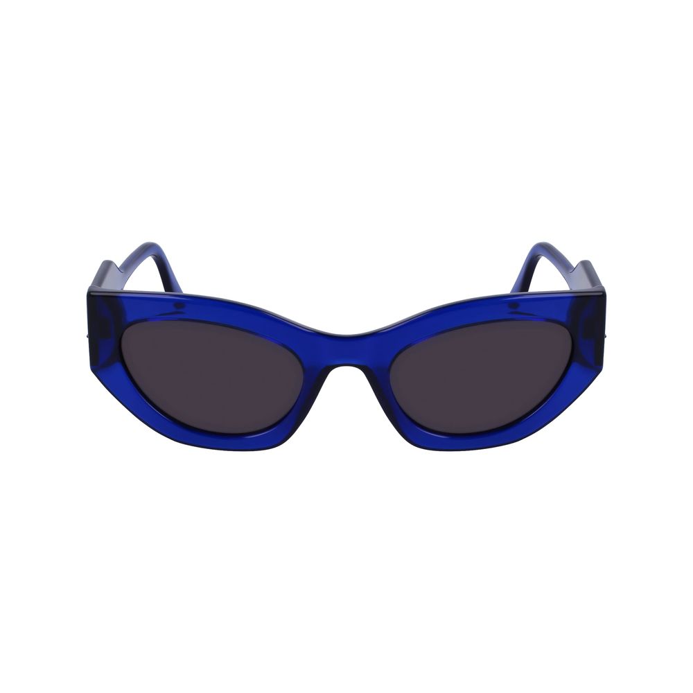 Blue Injected Sunglasses