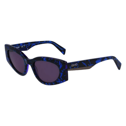 Blue Acetate Sunglasses