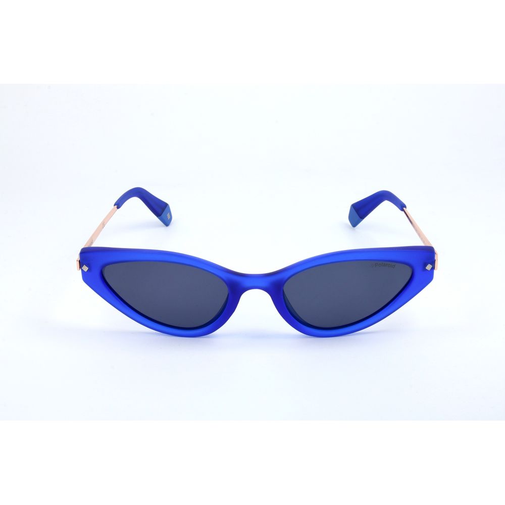 Blue Polycarbonate Sunglasses