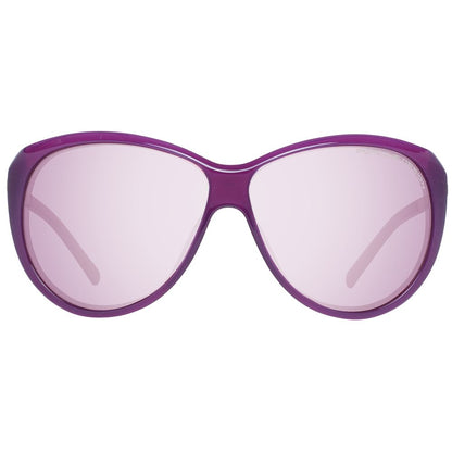 Purple Polyamide Sunglasses