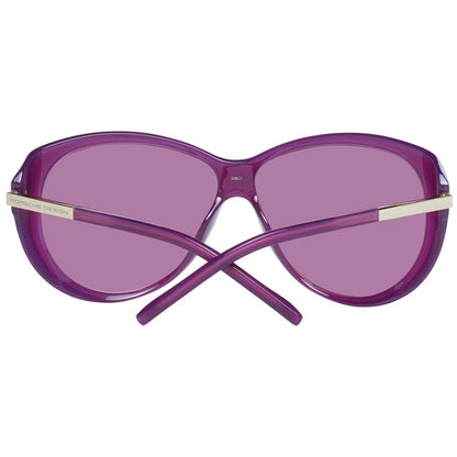 Purple Polyamide Sunglasses