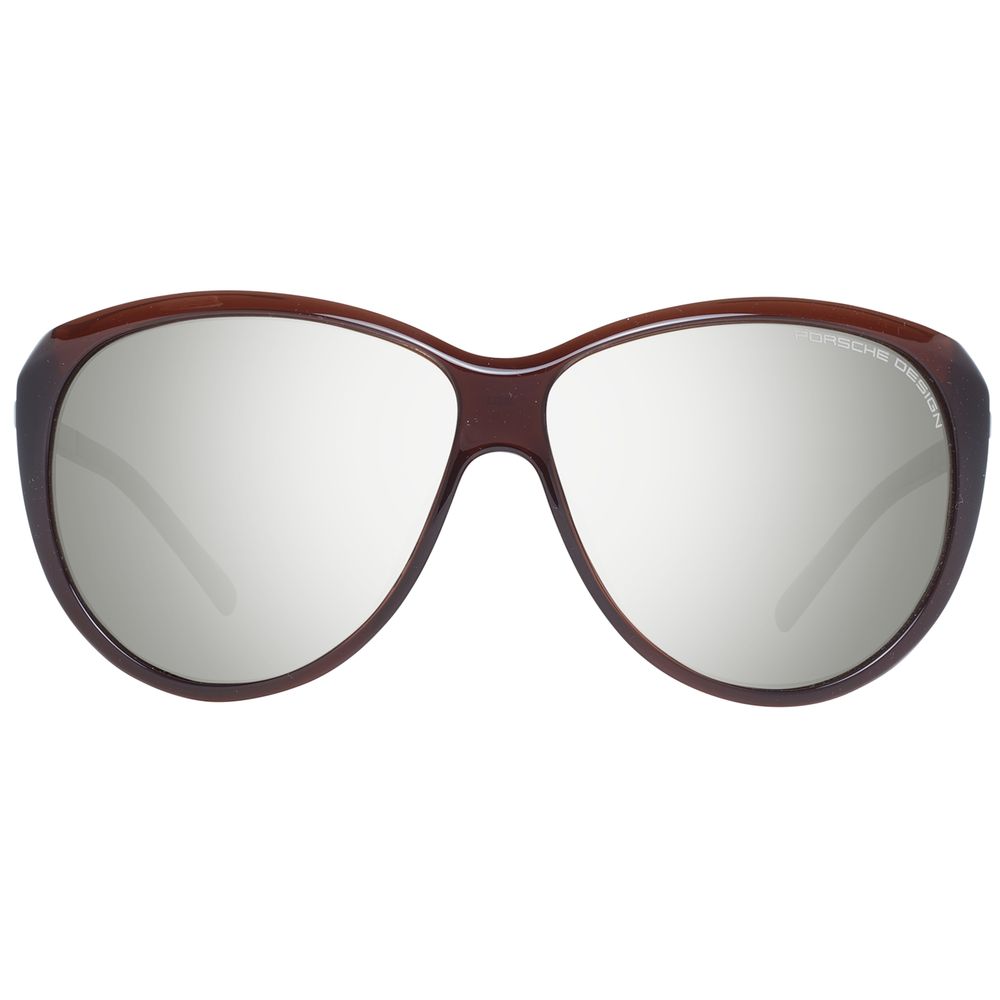 Brown Polyamide Sunglasses