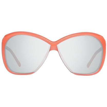 Orange Polyamide Sunglasses