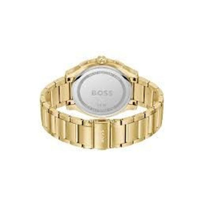 Gold Stainless Steel Dress Watch