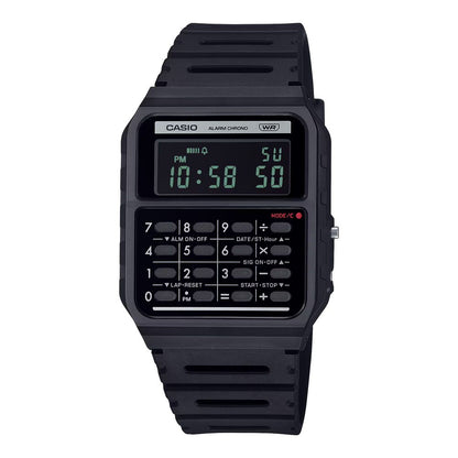 Black Resin Digital Watch
