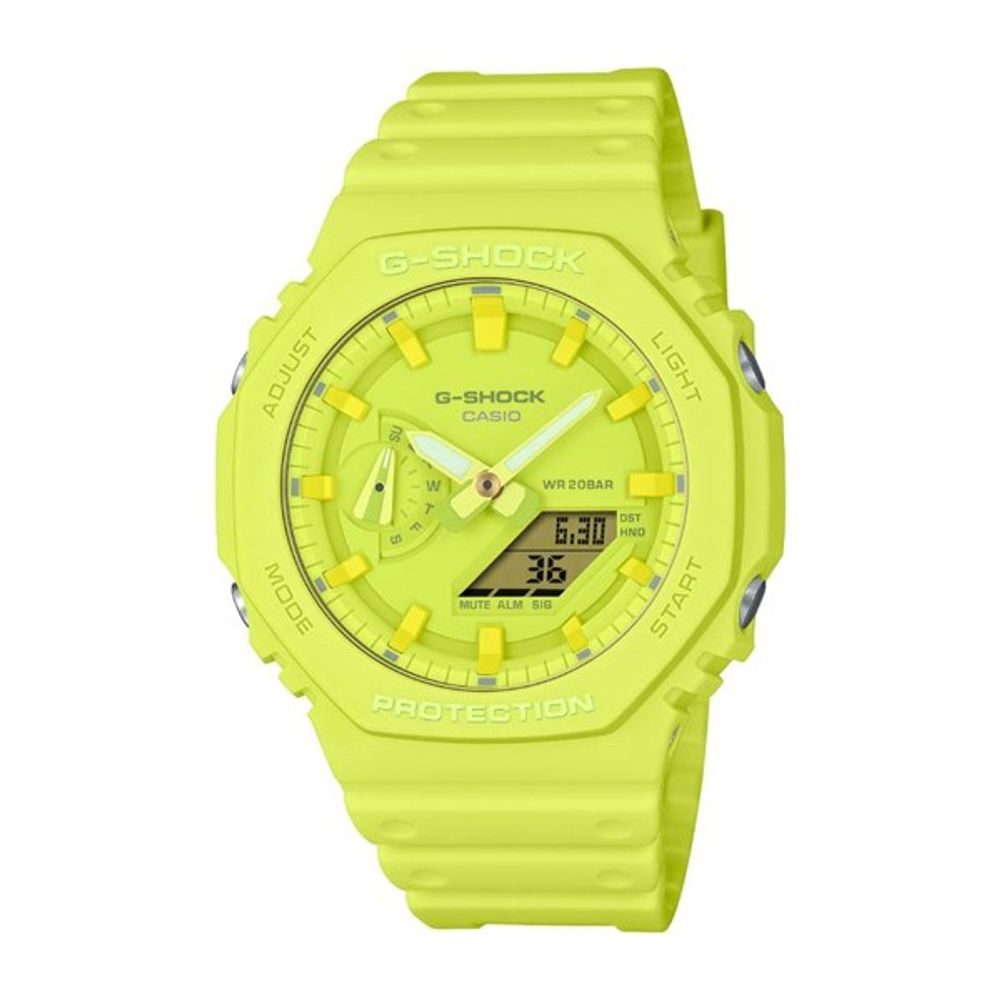 Green Resin Sport Watch