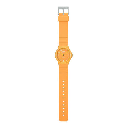 Orange Resin Sport Watch