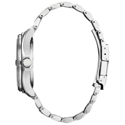 Gray Stainless Steel Dress Watch