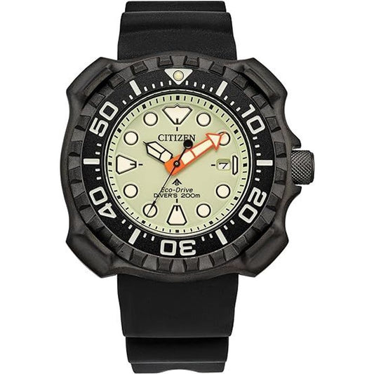 Black Polyethylene Sport Watch