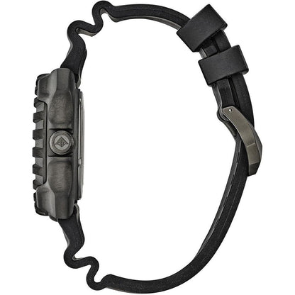 Black Polyethylene Sport Watch