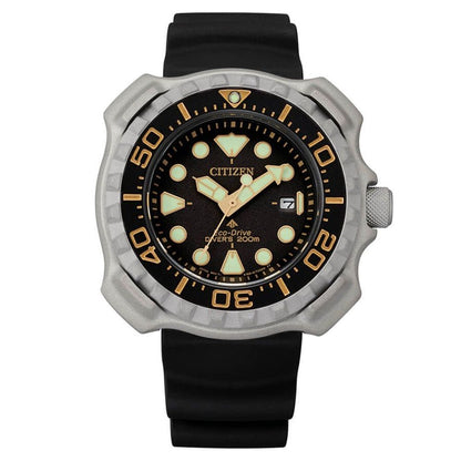 Black Rubber Sport Watch