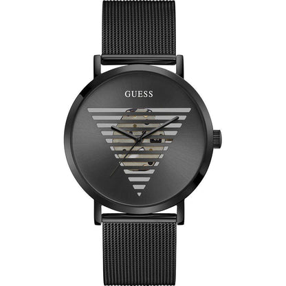 Black Stainless Steel Dress Watch