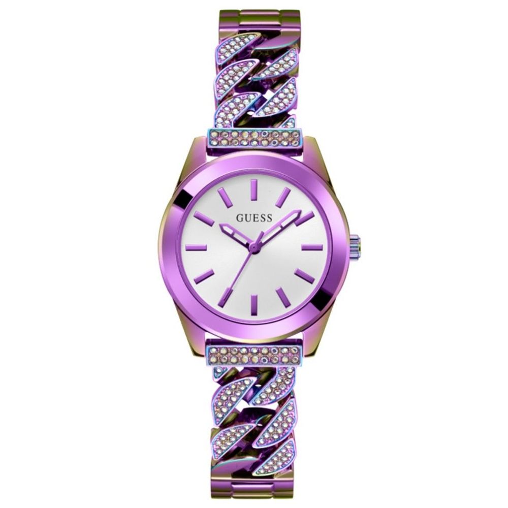 Multicolor Stainless Steel Bracelet Watch
