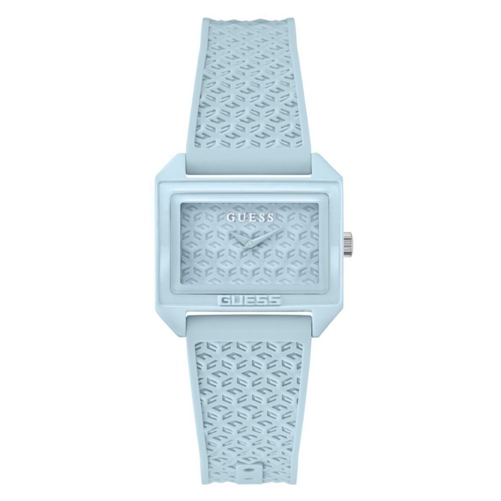 Blue Synthetic Dress Watch