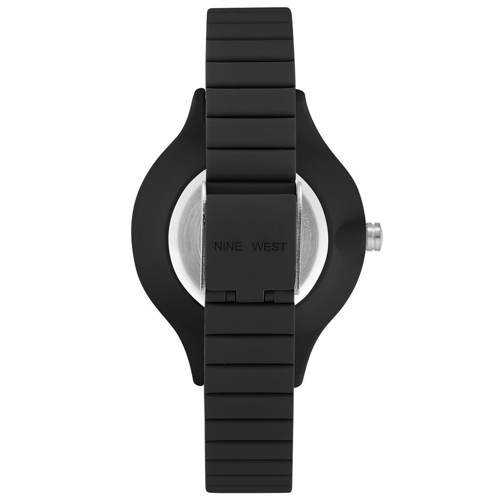 Black Plastic Dress Watch