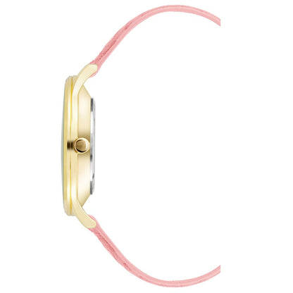 Multicolor Leather Dress Watch