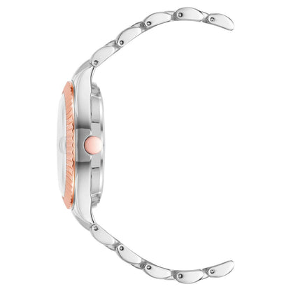 Multicolor Metal Bracelet Watch