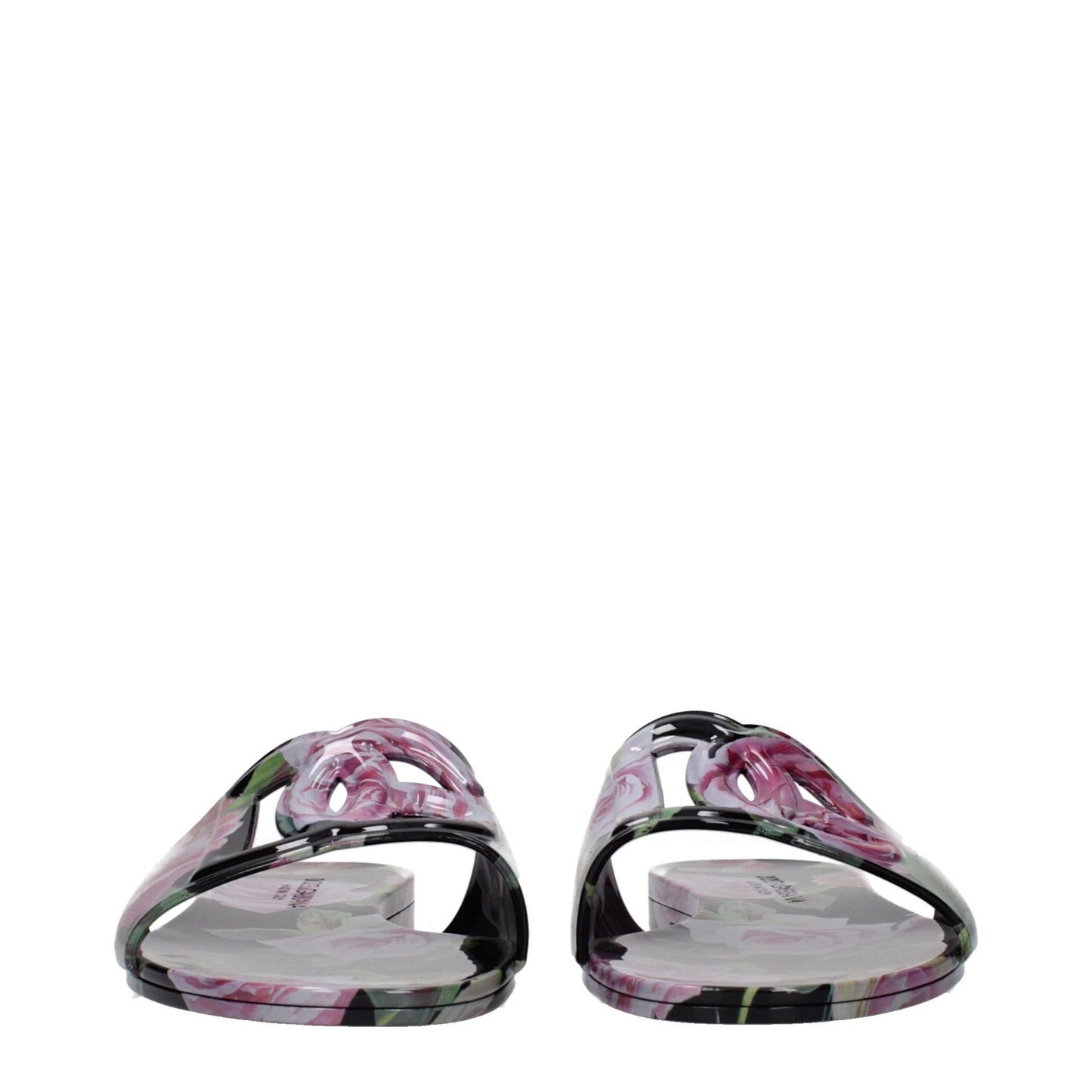 Black Cotton Slippers