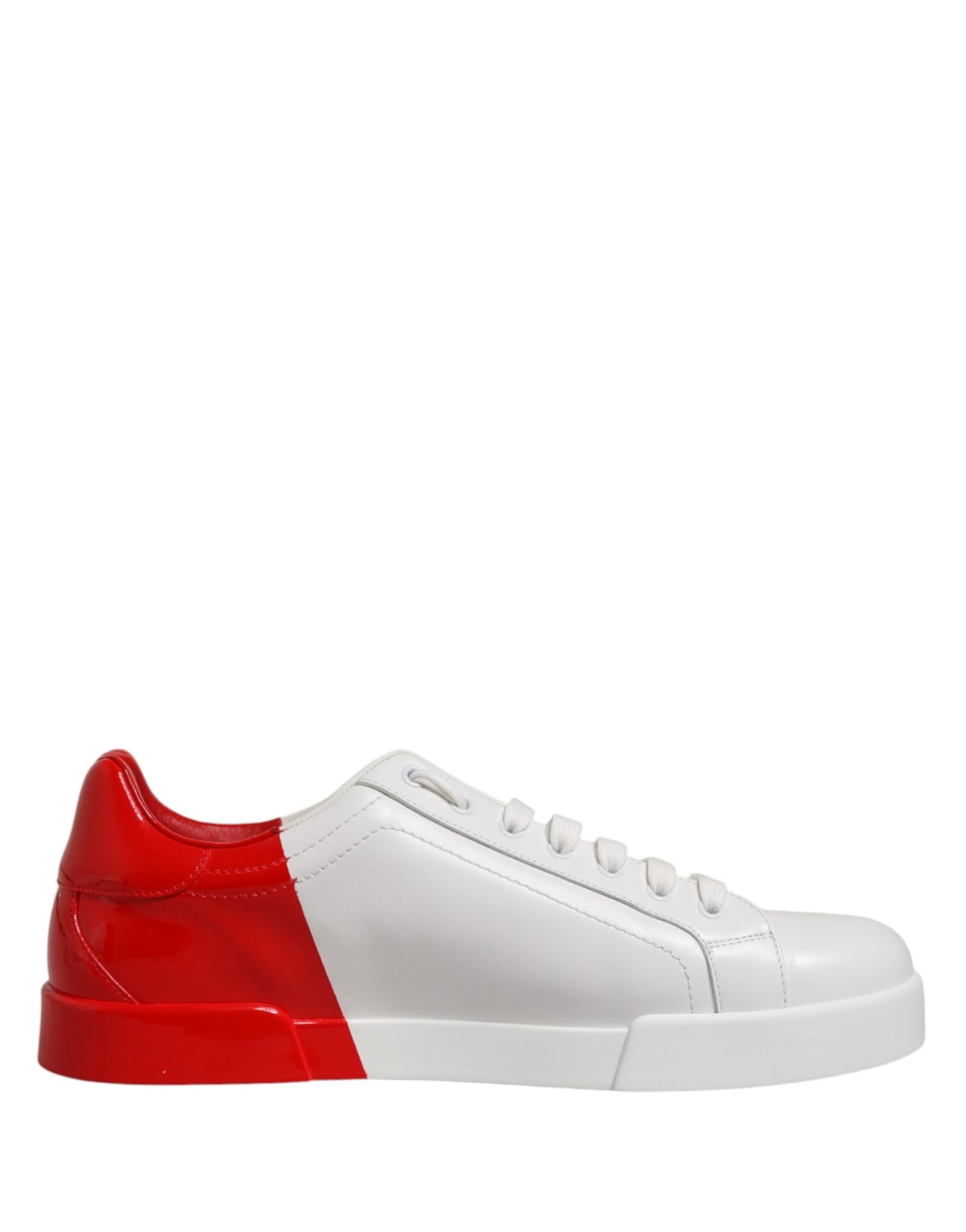 White Red Portofino Low Top Men Sneakers Shoes