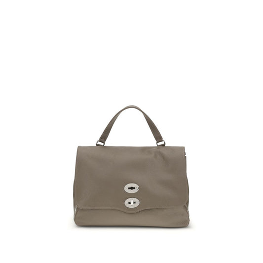 Gray Calf Leather Bos Taurus Shoulder Bag