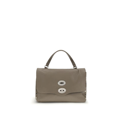 Gray Calf Leather Bos Taurus Shoulder Bag