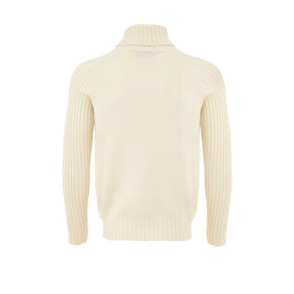 White Wool Turtleneck