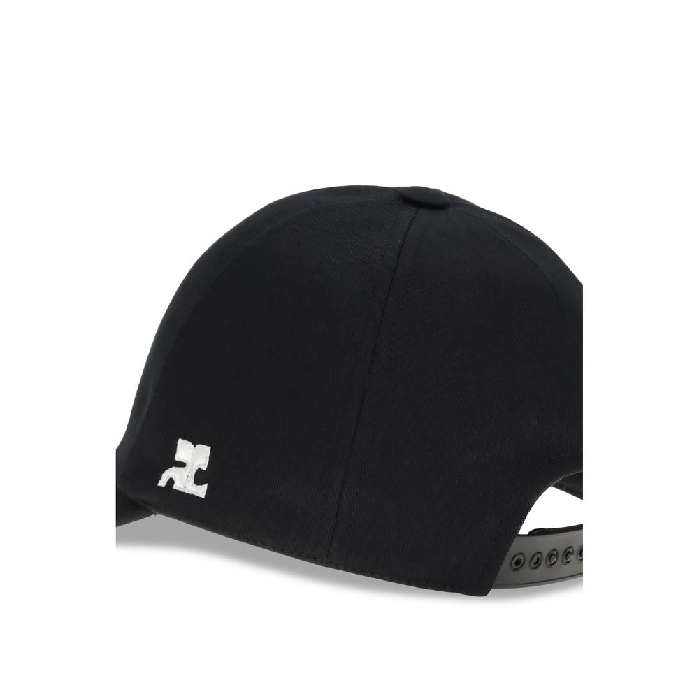 Black Cotton Cap (Baseball Hat)