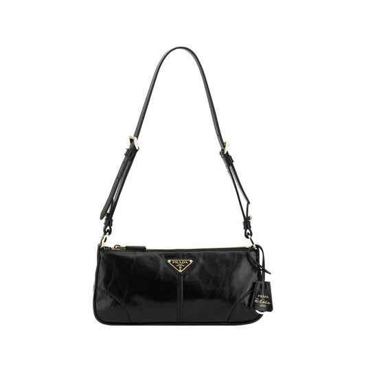 Black Calf Leather Bos Taurus Shoulder Bag